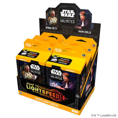 Star Wars Unlimited - Jump to Lightspeed Spotlight Decks *Sealed* (PRE-ORDER, SHIPS MARCH 14TH)