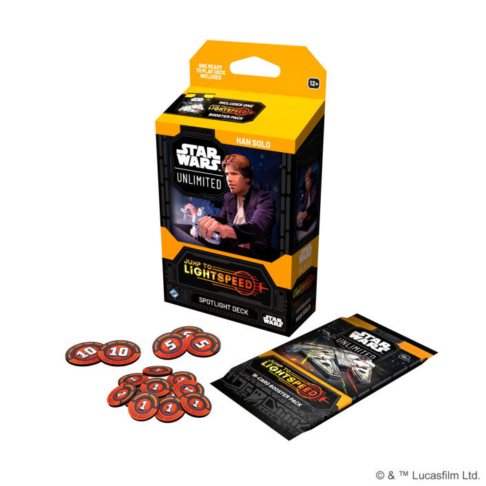 Star Wars Unlimited - Jump to Lightspeed Spotlight Decks *Sealed* (PRE-ORDER, SHIPS MARCH 14TH)