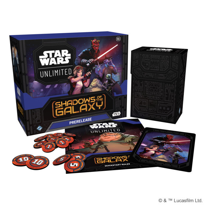 Star Wars Unlimited - Shadows of the Galaxy Pre-Release Box *Sealed*