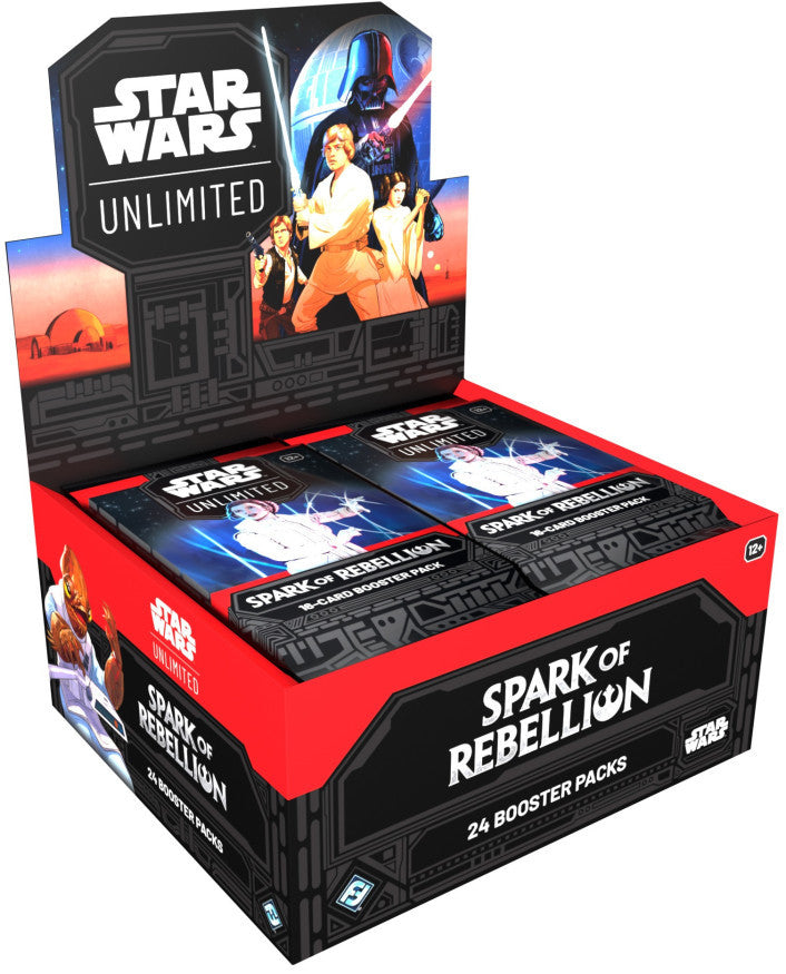 Star Wars Unlimited - Spark of Rebellion Booster Box *Sealed* (PRE-ORDER, SHIPS MAR 8TH)