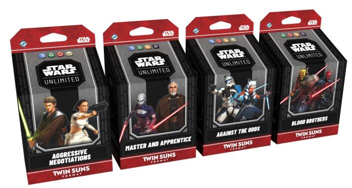 Star Wars Unlimited - 2026 Twin Suns Deck Display *Sealed*