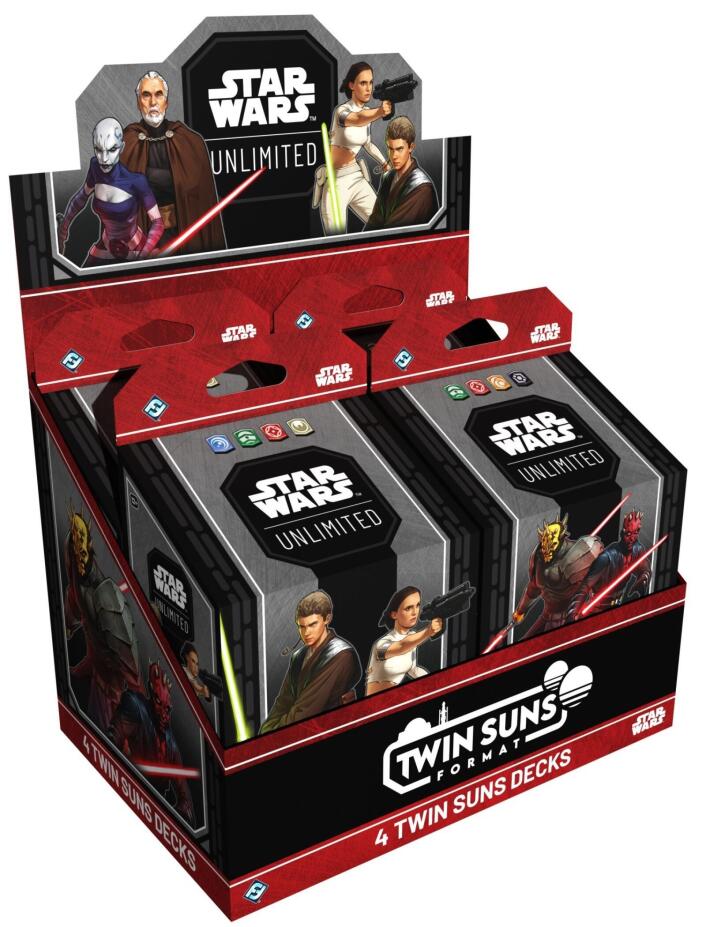Star Wars Unlimited - 2026 Twin Suns Deck Display *Sealed*