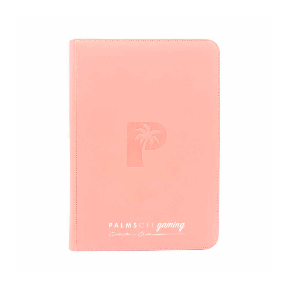 Palms Off - Binder Collector Series TOP LOADER 216 Zip Binder - Pink