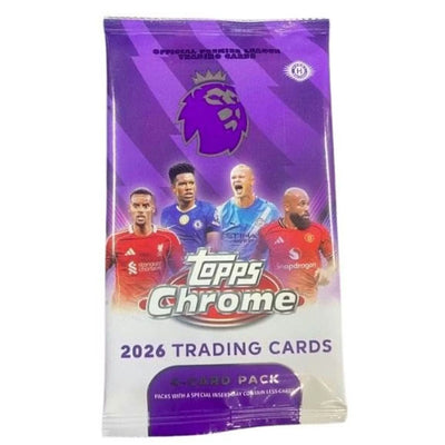 2026 Topps Chrome Premier League Hobby Box *Sealed*