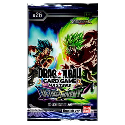 Dragon Ball Super Masters: Ultimate Advent Booster Pack (B26) *Sealed*