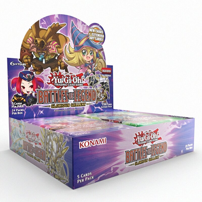 Yugioh! Booster Boxes: Battles of Legend: Glorious Gallery *Sealed*