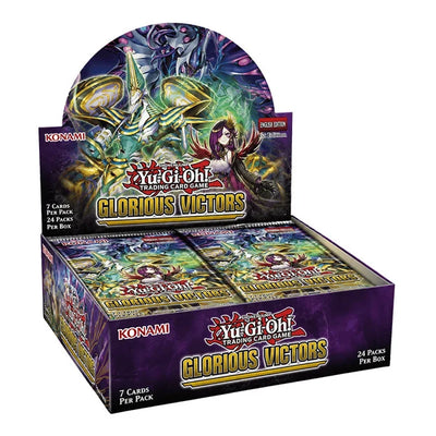 Yugioh! Booster Boxes: Glorious Victors *Sealed* (PRE-ORDER, SHIPS DEC 4TH)