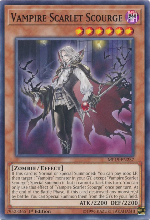 Vampire Scarlet Scourge [MP19-EN237] Common