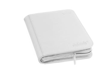 Ultimate Guard 4-Pocket ZipFolio Xenoskin White Folder (Holds 160 cards)
