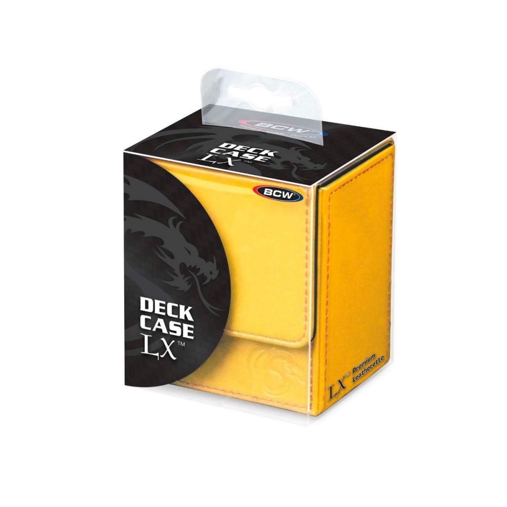 BCW Deck Case LX - Yellow
