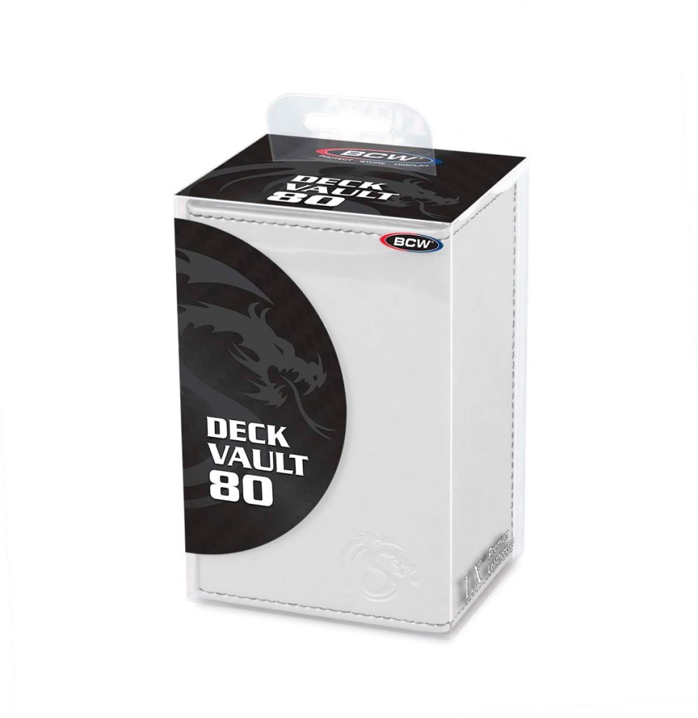 BCW Deck Vault - LX - 80 - White