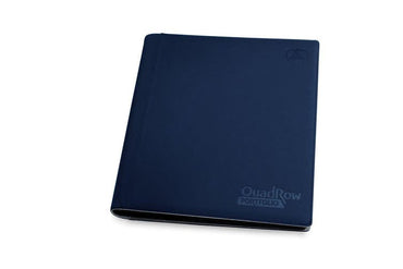 Ultimate Guard 12-Pocket Quadrow Xenoskin Dark Blue Folder