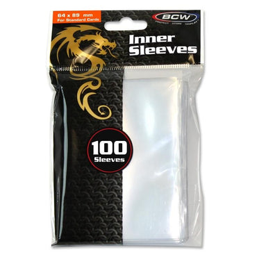BCW Inner Sleeves - Clear (Standard Size)