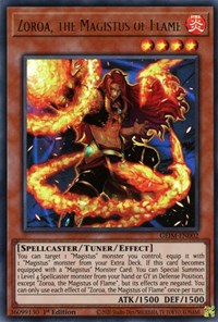 Zoroa, the Magistus of Flame [GEIM-EN002] Ultra Rare