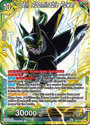 Cell, Abominable Power (BT17-145) [Ultimate Squad]