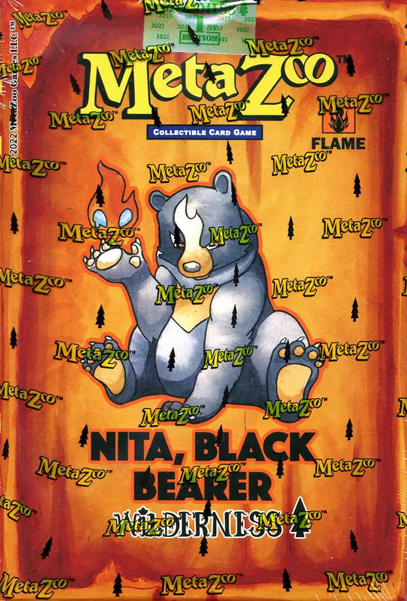 Metazoo: Wilderness Tribal Theme Deck - Nita, Black Bearer (1ST EDITION) *Sealed*