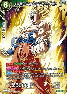 Awakening Rage Son Goku [BT1-059]