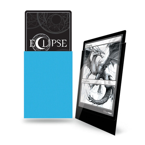 Ultra Pro - Eclipse Gloss Deck Protector Sleeves - Sky Blue (100 PC) (Standard Sized)