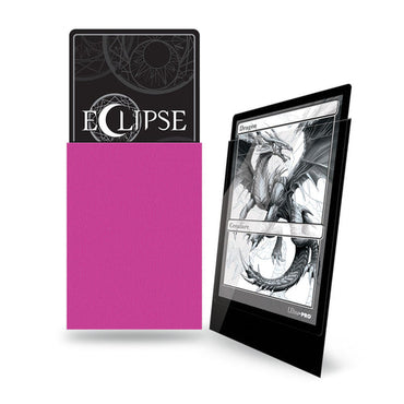 Ultra Pro - Eclipse Gloss Deck Protector Sleeves - Hot Pink (100 PC) (Standard Sized)