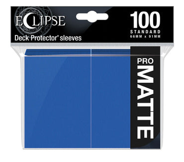 Ultra Pro - Eclipse Matte Deck Protector Sleeves - Pacific Blue (100 PC) (Standard Sized)