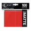 Ultra Pro - Eclipse Matte Deck Protector Sleeves - Apple Red (100 PC) (Standard Sized)