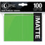 Ultra Pro - Eclipse Matte Deck Protector Sleeves - Lime Green (100 PC) (Standard Sized)
