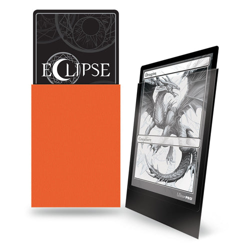 Ultra Pro - Eclipse Matte Deck Protector Sleeves - Pumpkin Orange (100 PC) (Standard Sized)