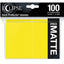 Ultra Pro - Eclipse Matte Deck Protector Sleeves - Lemon Yellow (100 PC) (Standard Sized)