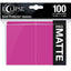 Ultra Pro - Eclipse Matte Deck Protector Sleeves - Hot Pink (100 PC) (Standard Sized)