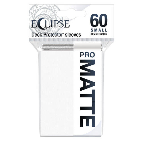 Ultra Pro - Eclipse Matte Small Deck Protector Sleeves - Arctic White