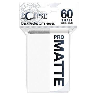 Ultra Pro - Eclipse Matte Small Deck Protector Sleeves - Arctic White