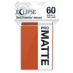 Ultra Pro - Eclipse Matte Small Deck Protector Sleeves - Pumpkin Orange