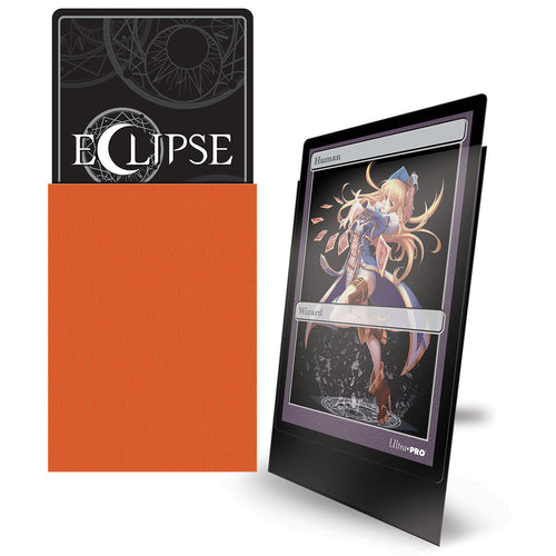 Ultra Pro - Eclipse Matte Small Deck Protector Sleeves - Pumpkin Orange