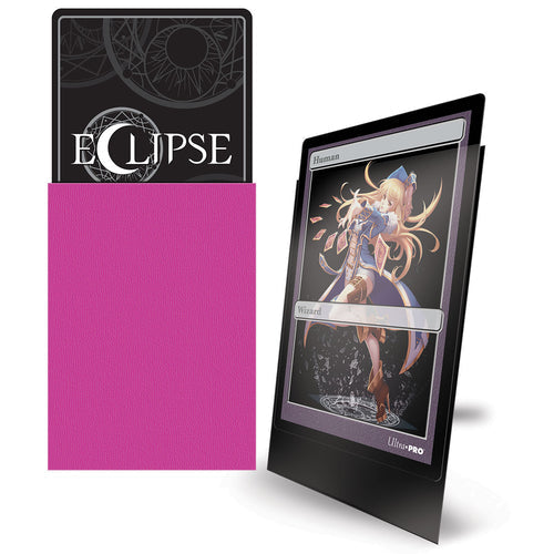 Ultra Pro - Eclipse Matte Small Deck Protector Sleeves - Hot Pink