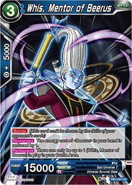 Whis, Mentor of Beerus [TB1-031]