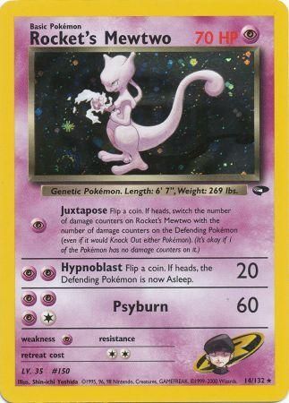 Rocket's Mewtwo (14/132) [Gym Challenge Unlimited]