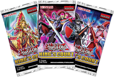Yugioh! Booster Packs: King's Court *Sealed*