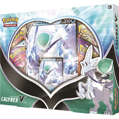Pokemon TCG: Ice Rider Calyrex V Collection Box *Sealed*