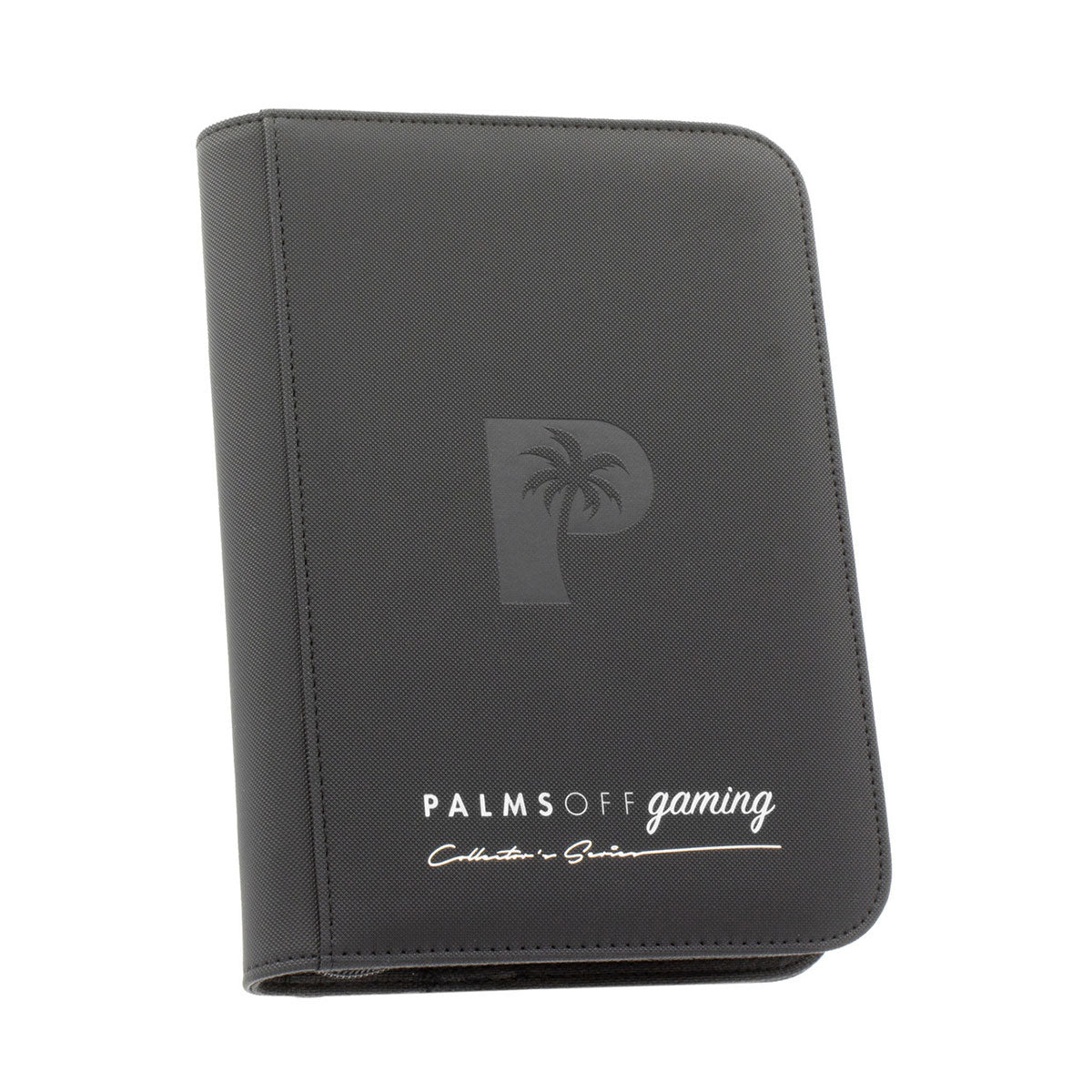 Palms Off Binder Collector Series 4-Pocket Zip Binder 160 - Black