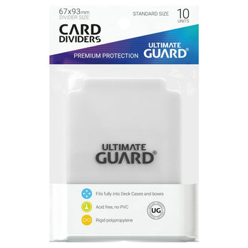 Ultimate Guard Card Dividers - Transparent (10PC)