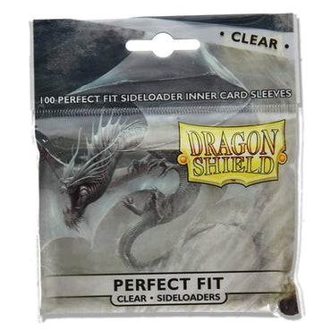 Dragonshield Sleeves - Perfect Fit Inner Sized Sideload Clear (Standard Size 100 Pack)