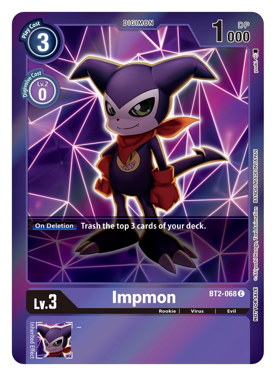 Impmon [BT2-068] (Event Pack 2) [Release Special Booster Ver.1.0]