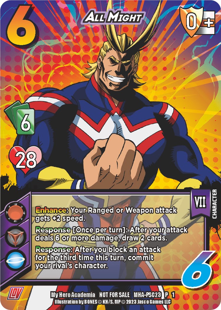 All Might (Provisional Store Championship 2023) [League of Villains]