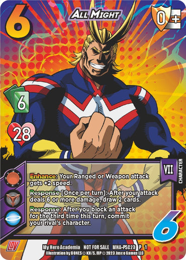 All Might (Provisional Store Championship 2023) [League of Villains]