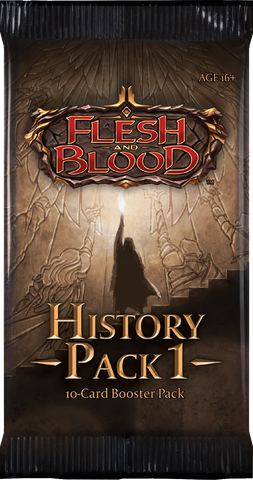 Flesh and Blood TCG: History Pack 1 Booster Pack *Sealed*