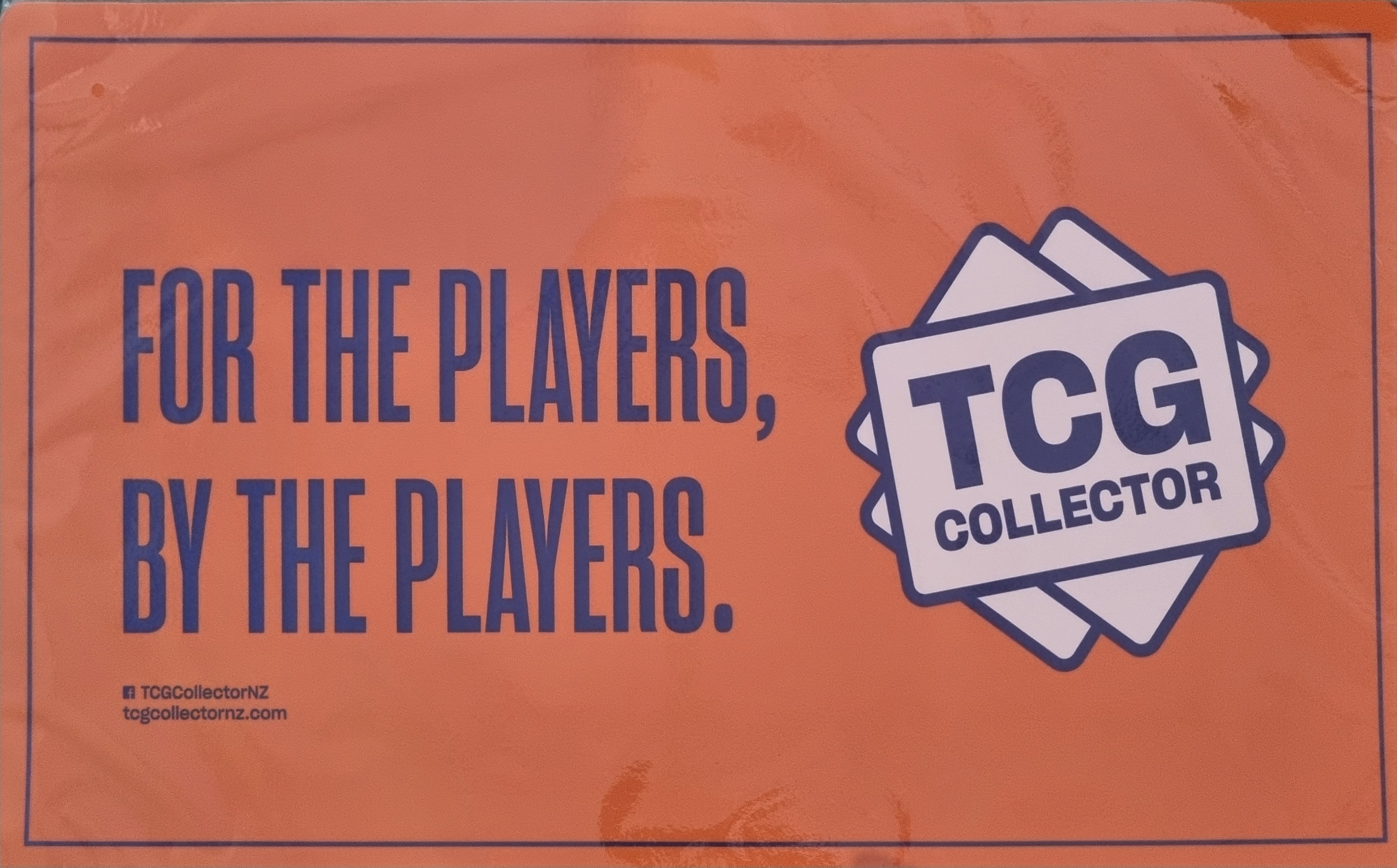TCG Collector NZ Playmat - Orange