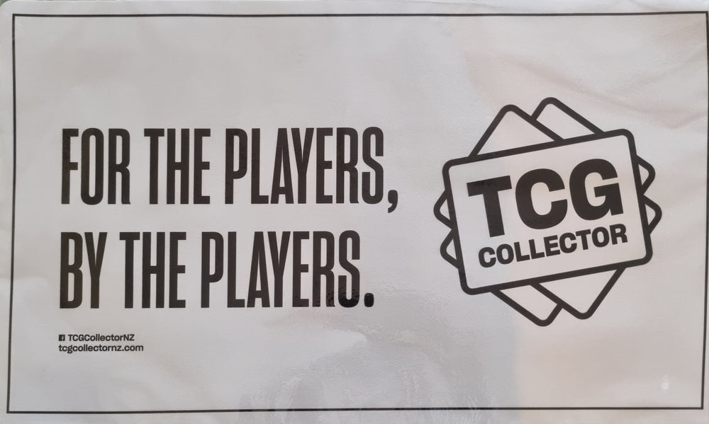 TCG Collector NZ Playmat - White