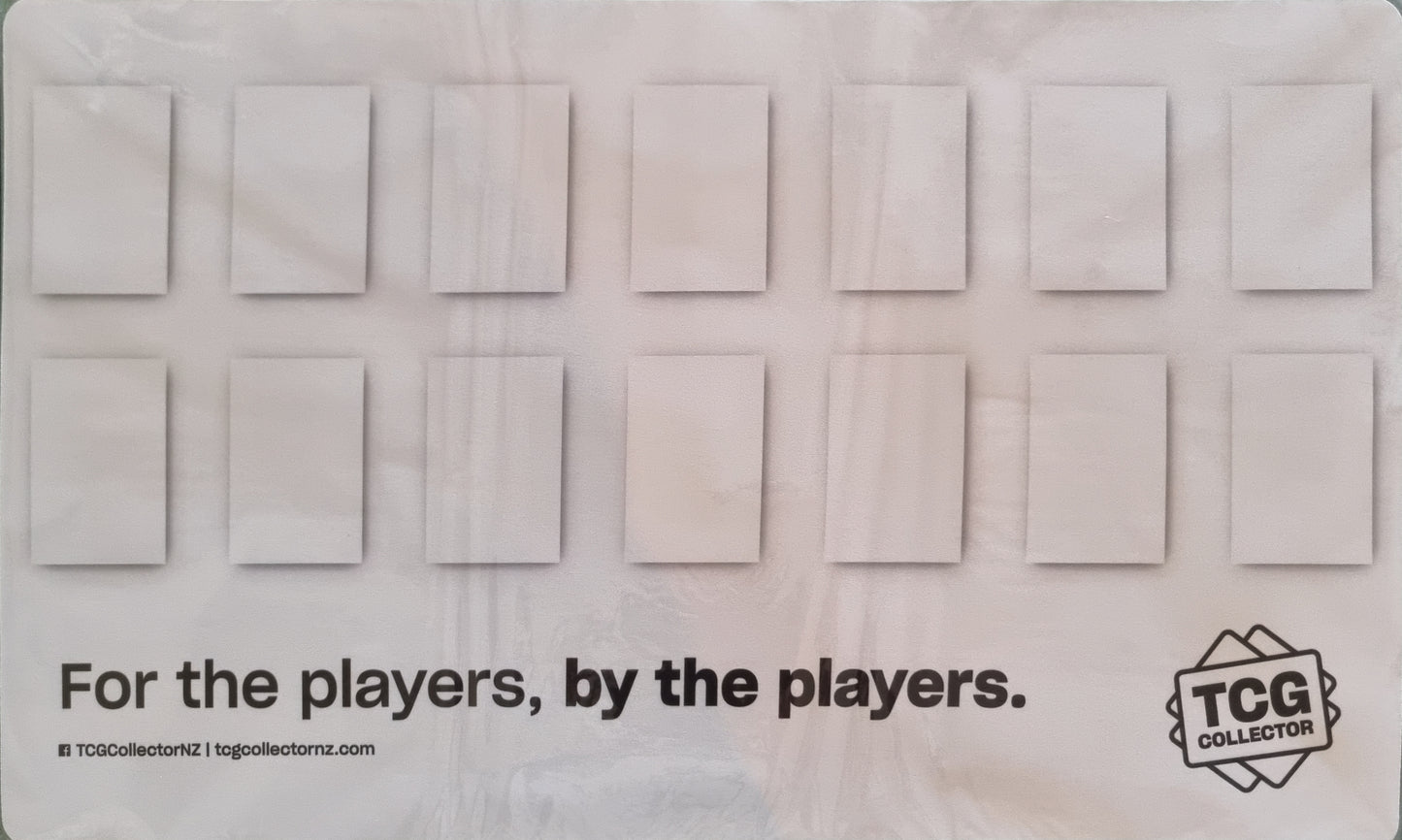 TCG Collector NZ Playmat - Alternate White