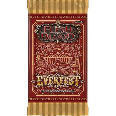 Flesh and Blood TCG: Everfest FIRST EDITION Booster Pack *Sealed*