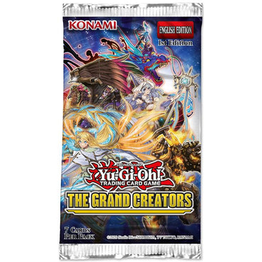 Yugioh! Booster Packs: The Grand Creators *Sealed*